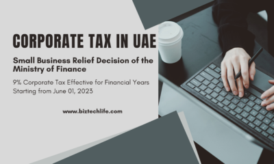 UAE Corporate Tax Relief for small businesses