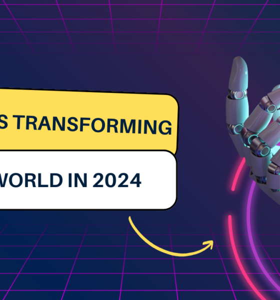 Top AI Tools Transforming Our World in 2024